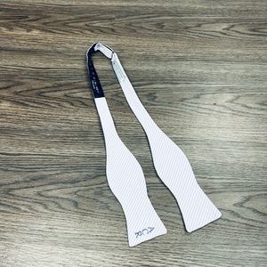 High Cotton Purple & White Seersucker Bowtie Bow Tie